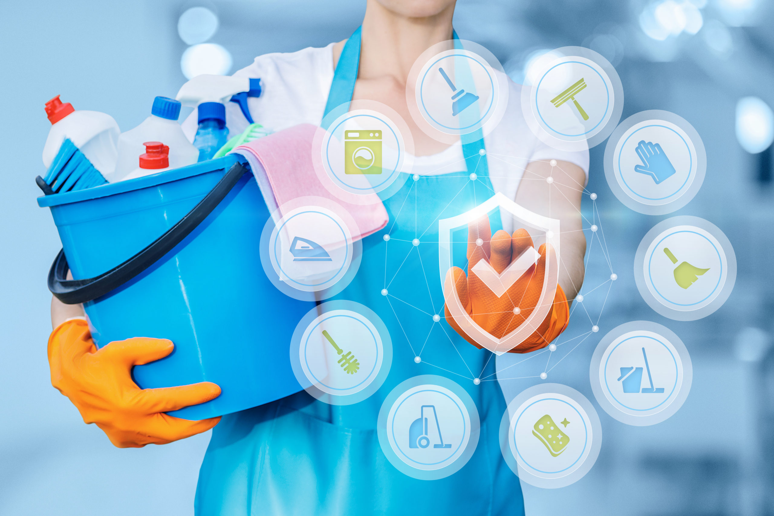 Concept of providing quality cleaning services Girl Friday Berks housekeeping cleaning services