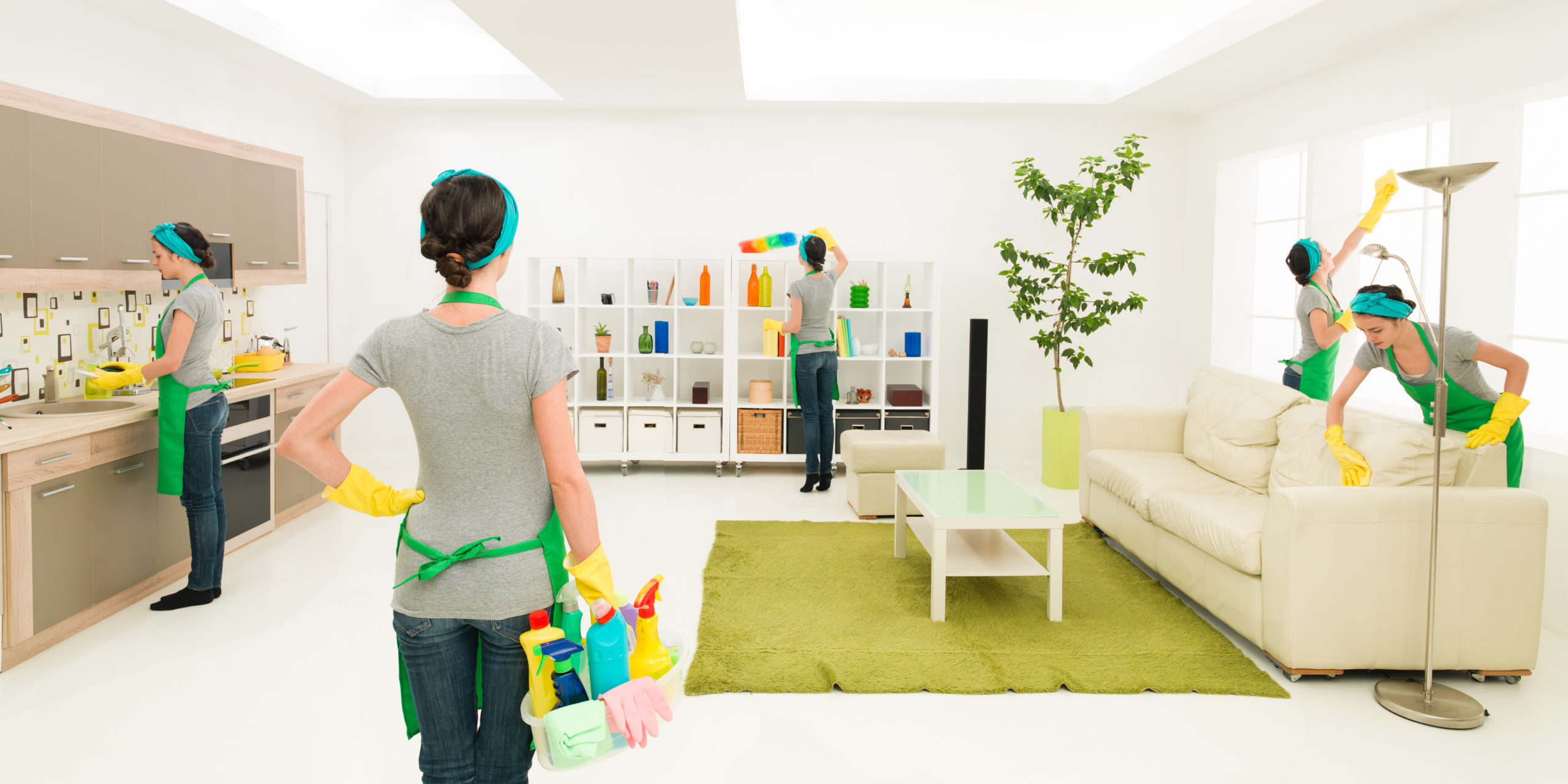 woman cleaning house Girl Friday Berks housekeeping cleaning services