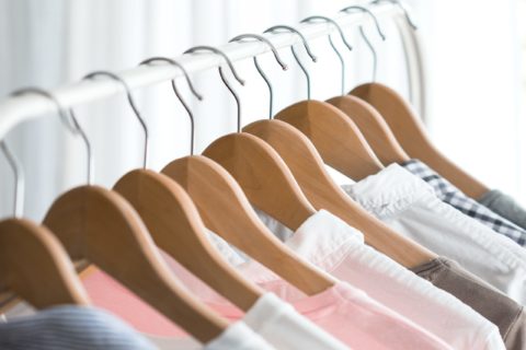 clothes rack, Girl Friday Berks housekeeping cleaning services